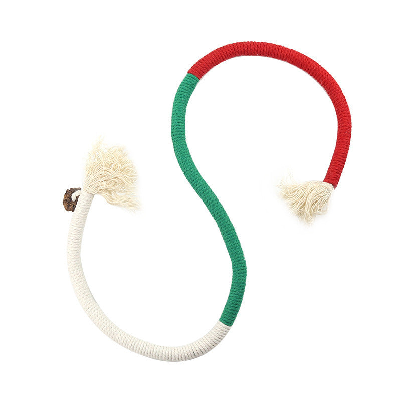 Cat Rope Toy for Quiet Boredom Relief and Chewing