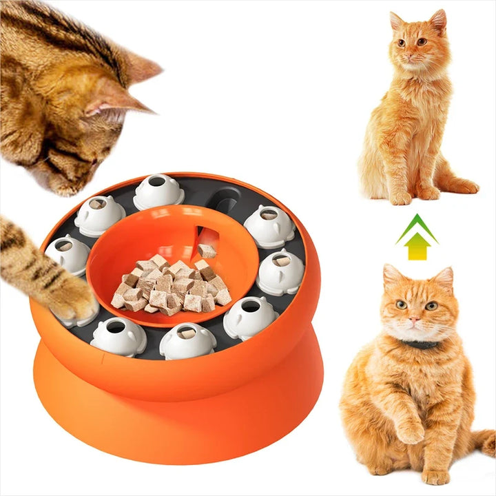 Cat Puzzle Feeder Bowl for Slower, Smarter Mealtimes