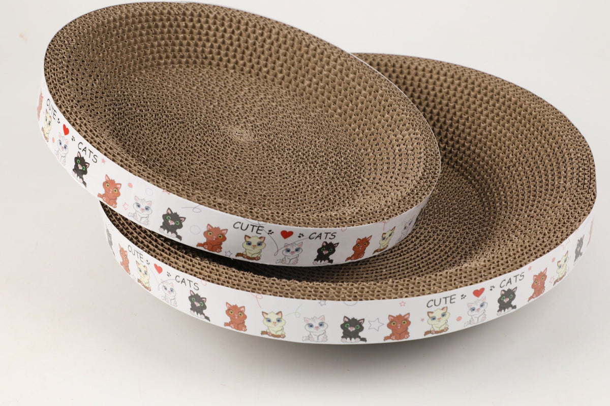 Cat Scratching Bowl for Claw Care and Cozy Lounging