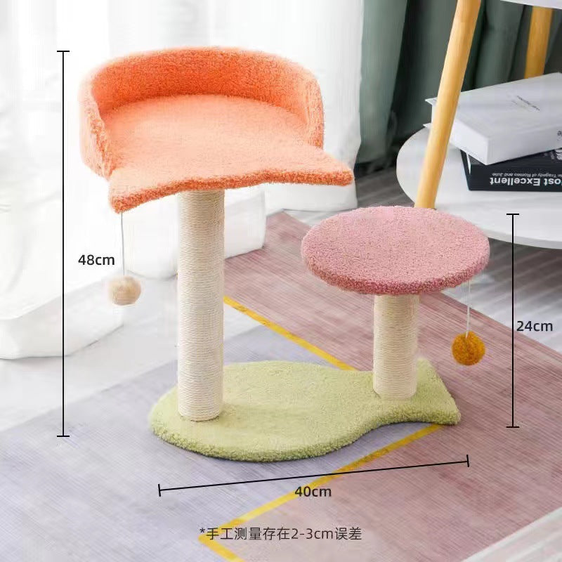 Cat Tree With Scratching Posts, Platforms & Cozy Nest