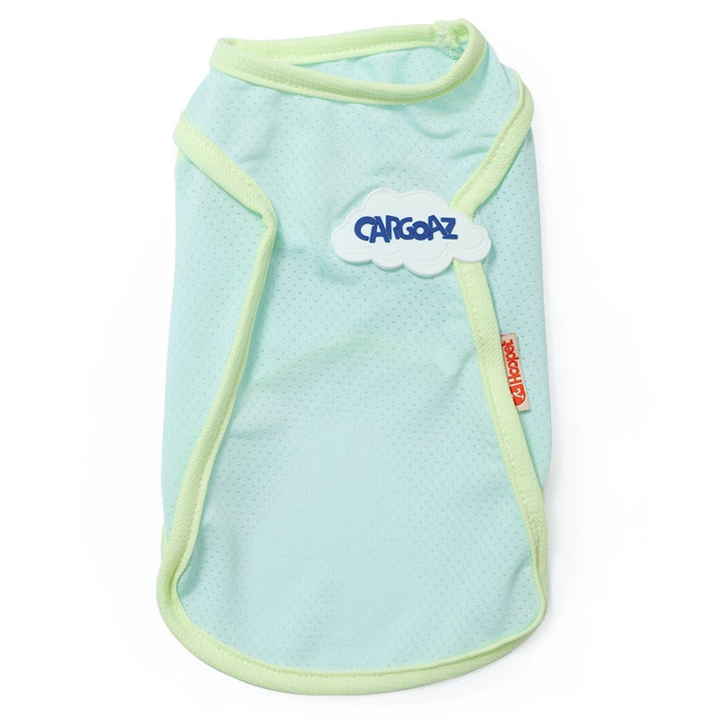 Cooling Mesh Pet Vest for Summer Comfort and Sun Cover