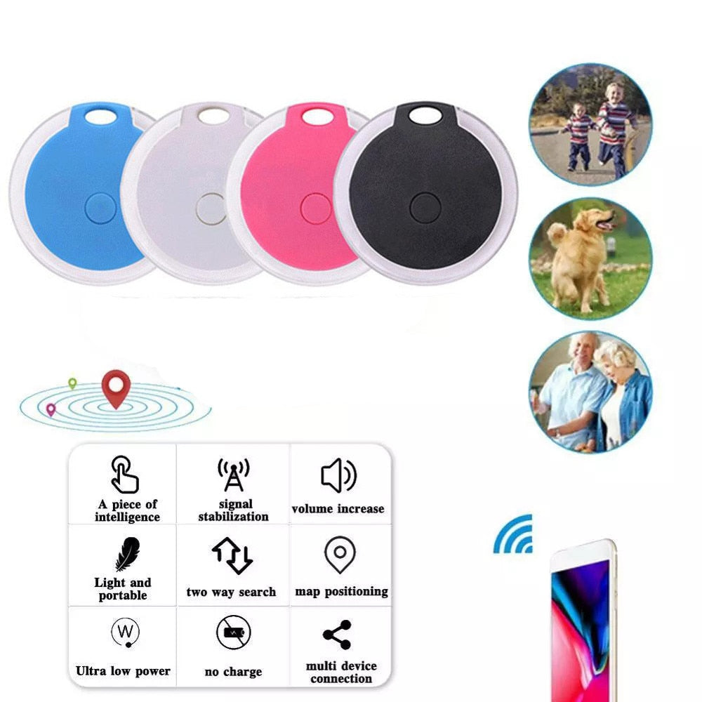 Pet GPS Locator Tag for Compact Two-Way Searching