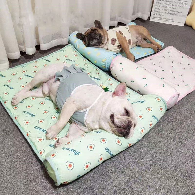 Pet Cooling Mat for Comfortable Summer Lounging Naps