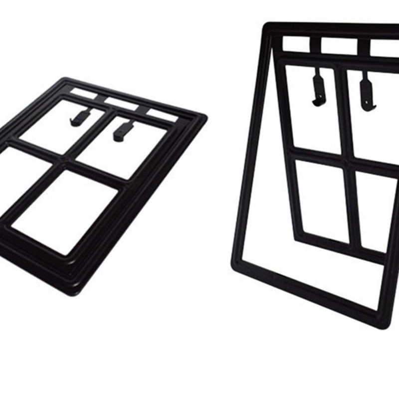 Cat & Dog Screen Door Pet Flap for Hands-Free Access