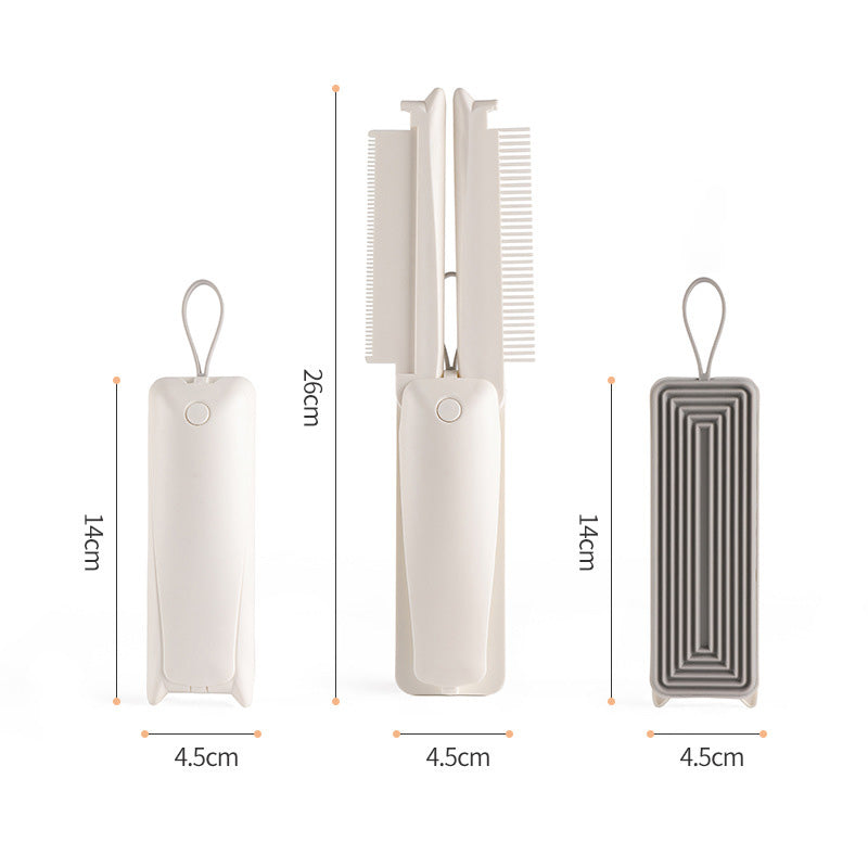 Foldable Cat Grooming Comb for Loose Hair & Tangles
