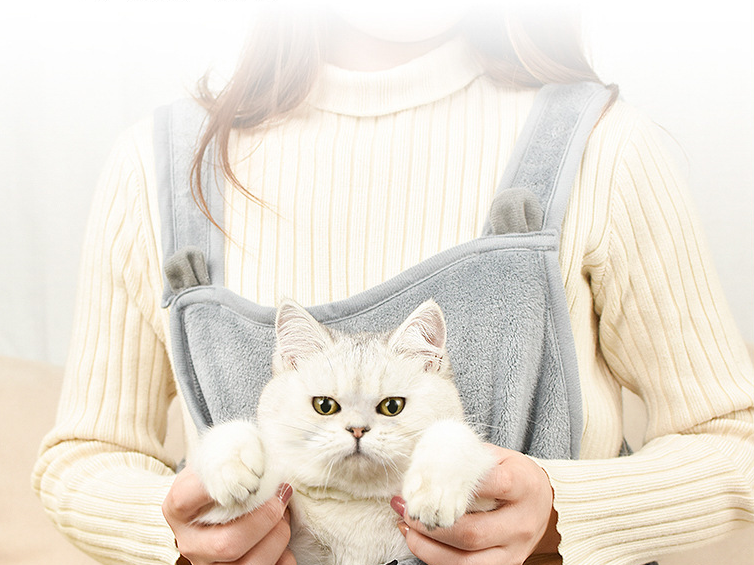 Cat Holding Pouch Apron for Hands-Free Cuddle Time