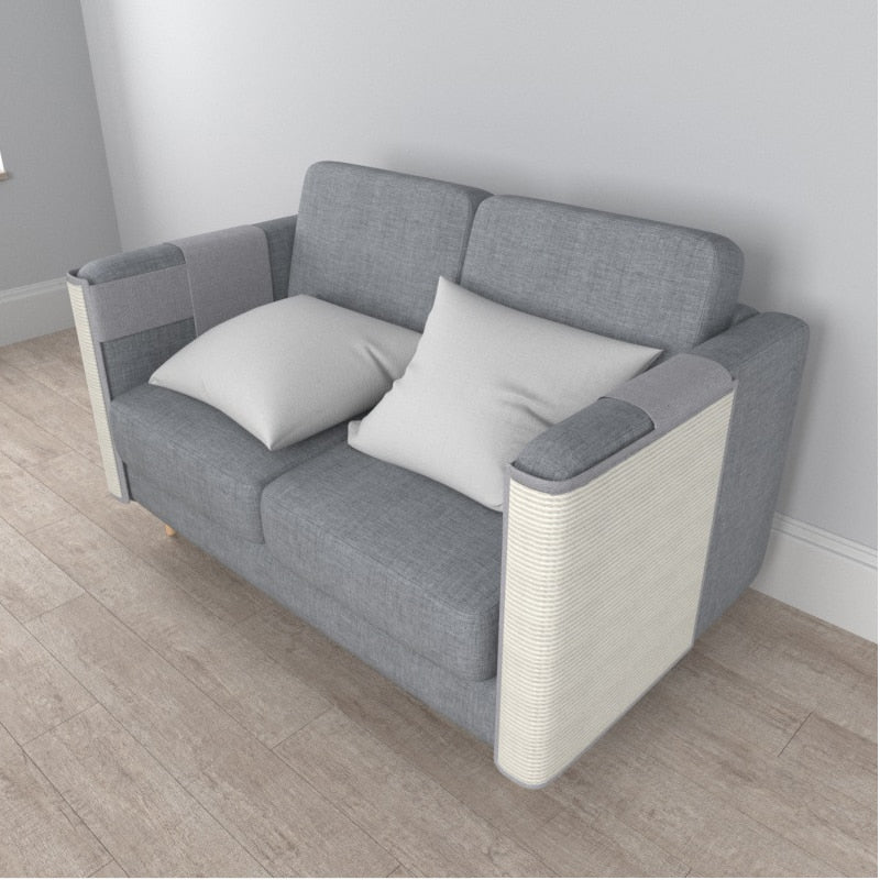 Cat Scratcher Sofa Protector | Sisal Furniture Pad