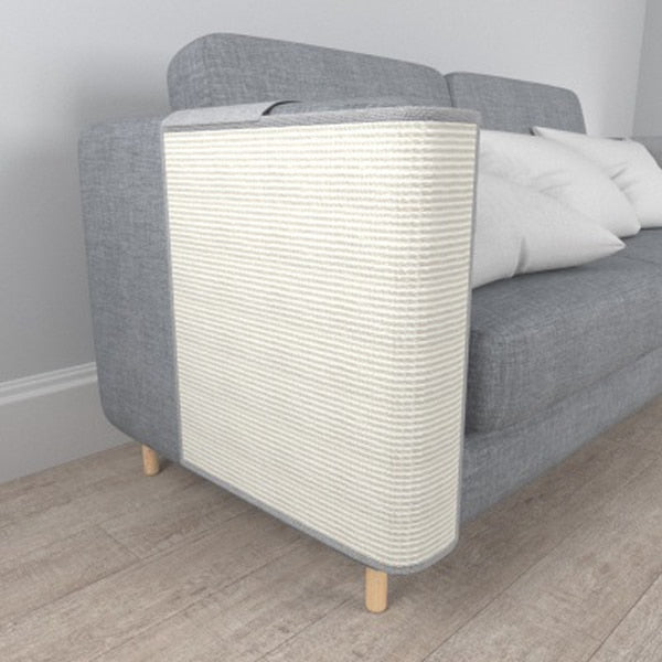 Cat Scratcher Sofa Protector | Sisal Furniture Pad