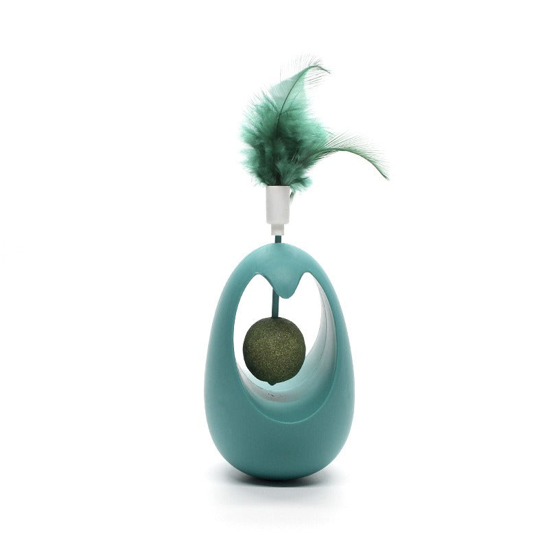 Cat Mint Ball Toy for Indoor Play & Dental Enrichment