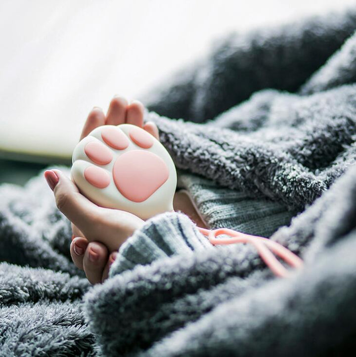 Cat Paw Rechargeable USB Hand Warmer for Cold Hands