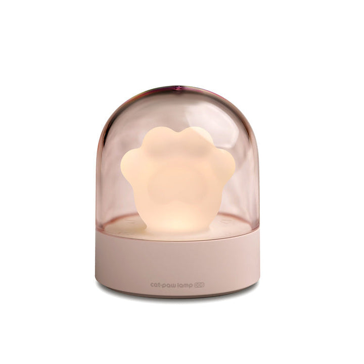 Cat Paw Night Light for Bedroom with Soft Warm Glow
