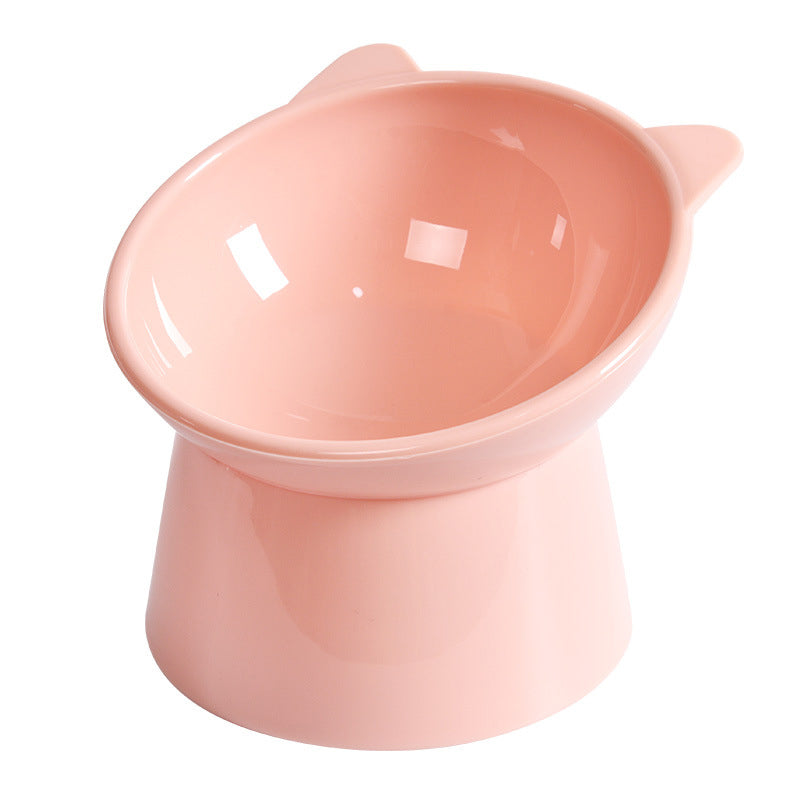 Elevated Slanted Cat Bowl for More Comfortable Feeding