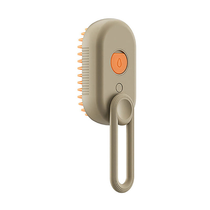 Electric Steam Pet Grooming Brush for Loose Hair Removal