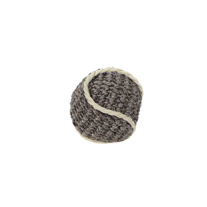 Sisal Ball Cat Toy for Indoor Active Tactile Play