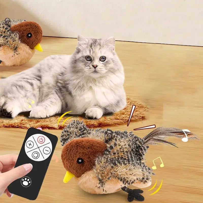 Interactive Cat Toy Bird for Indoor Boredom Relief