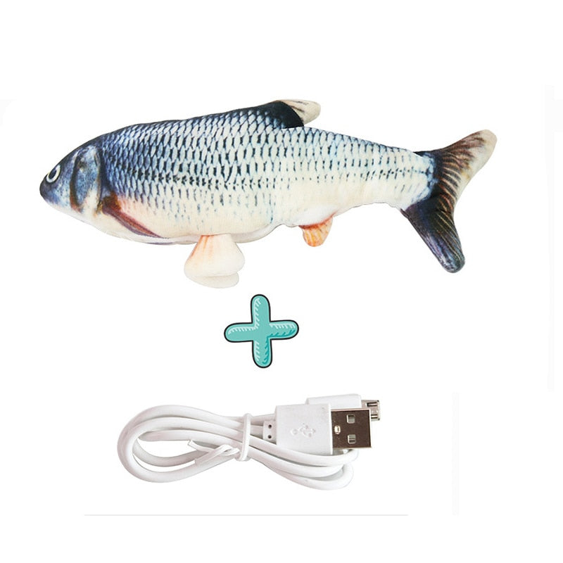 Interactive Fish Cat Toy for Indoor Play & Exercise