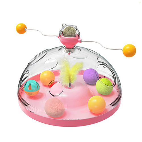 Interactive Cat Toy for Indoor Enrichment and Play
