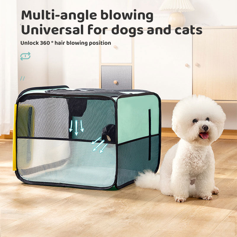 Pet Drying Cage for Cats & Dogs | Faster Grooming