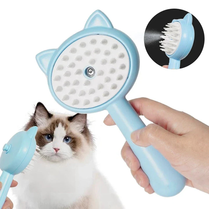 Electric Pet Grooming Brush for Gentle Hair Removal