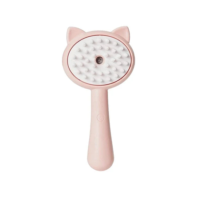 Electric Pet Grooming Brush for Gentle Hair Removal