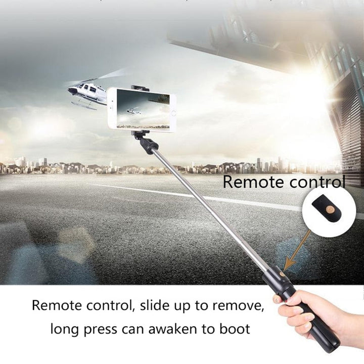 Selfie Stick Tripod with Bluetooth Remote, 270° Rotation