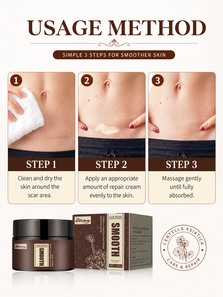Centella Asiatica Scar Repair Cream — Fade Scars & Smooth Skin