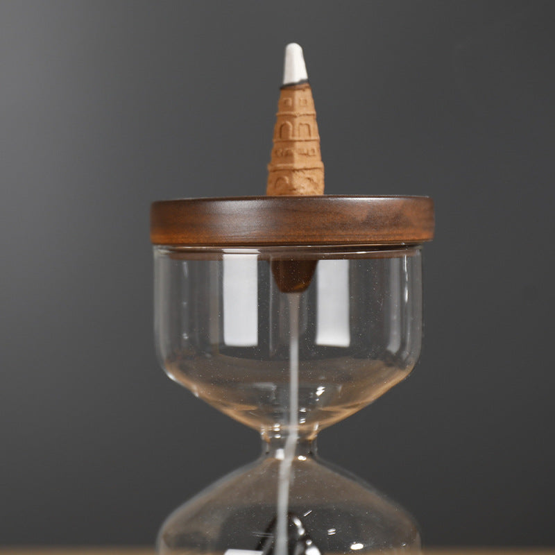 Ceramic Backflow Incense Burner for Flowing Smoke Decor