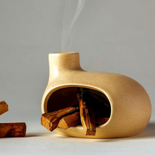Ceramic Incense Burner for Calm, Contained Home Aromas