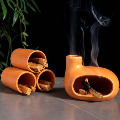 Ceramic Incense Burner for Calm, Contained Home Aromas
