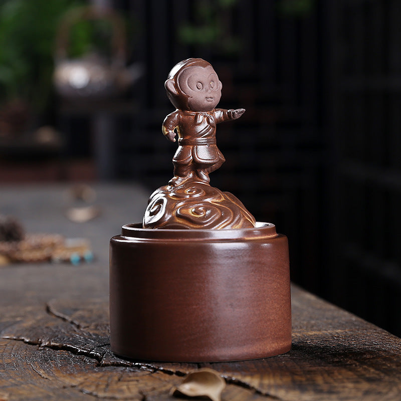 Backflow Incense Burner for Cascading Smoke Ambiance