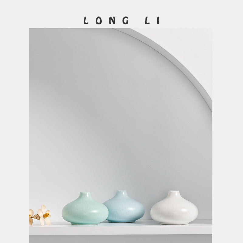 Ceramic Bud Vase for Soft Pastel Minimalist Styling