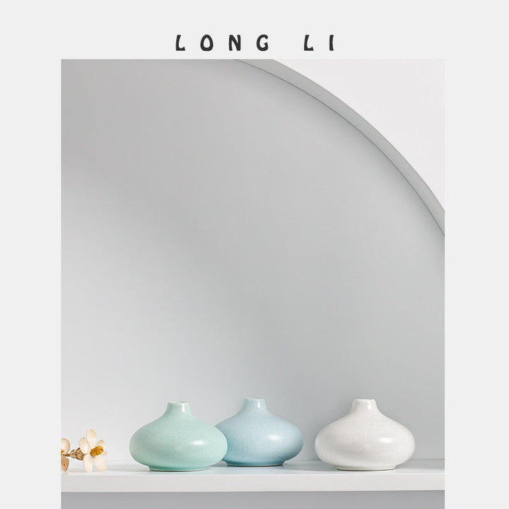 Ceramic Bud Vase for Soft Pastel Minimalist Styling