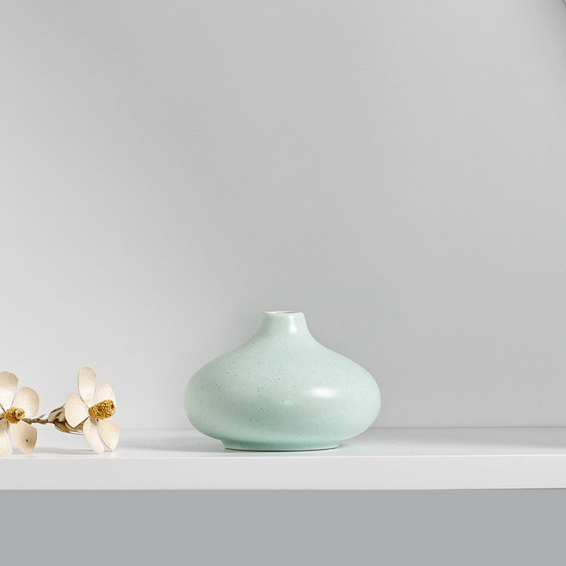 Ceramic Bud Vase for Soft Pastel Minimalist Styling
