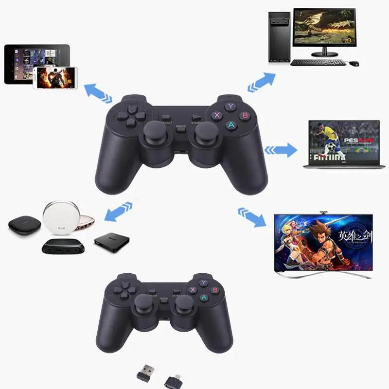 Wireless 2.4GHz Gamepad for PC, Android & PS3 Games