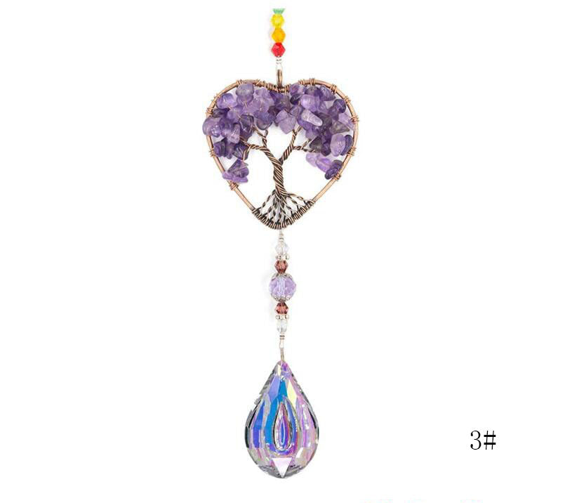 Tree of Life Suncatcher for Rainbow Light Reflections