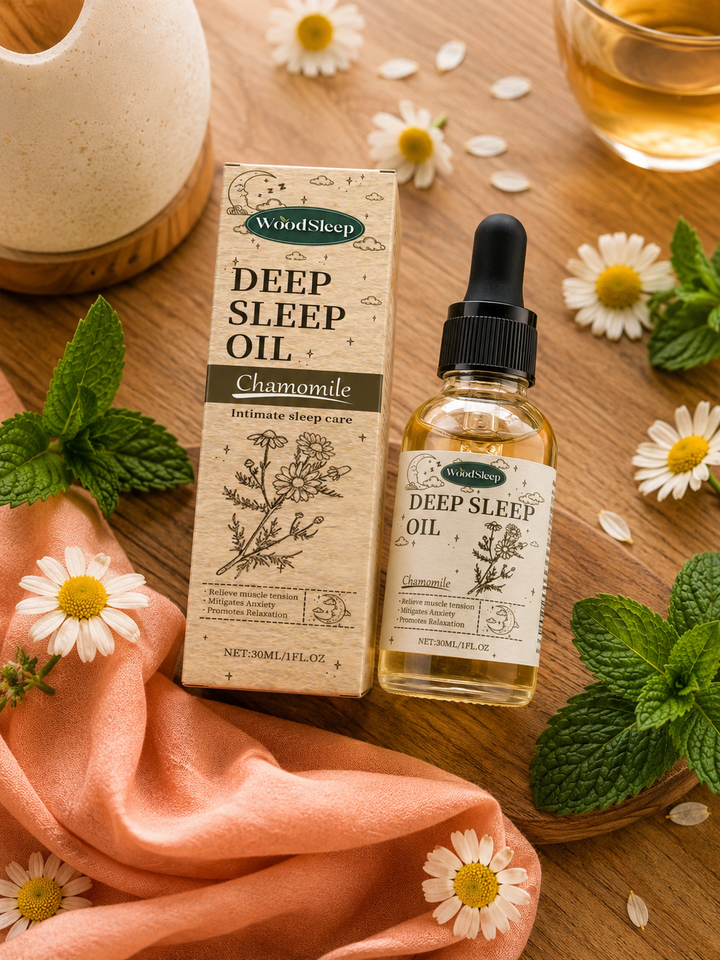 Chamomile Sleep Oil — Natural Lavender & Chamomile for Deep