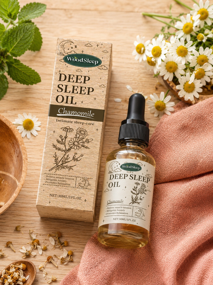 Chamomile Sleep Oil — Natural Lavender & Chamomile for Deep