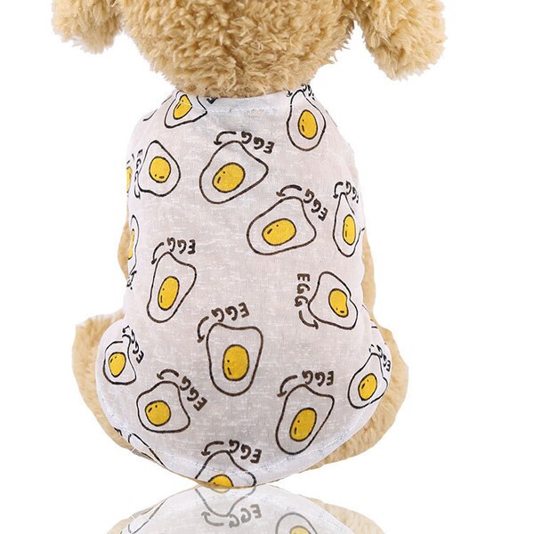 Small Dog Clothes: Lightweight Printed T-Shirts for Walks