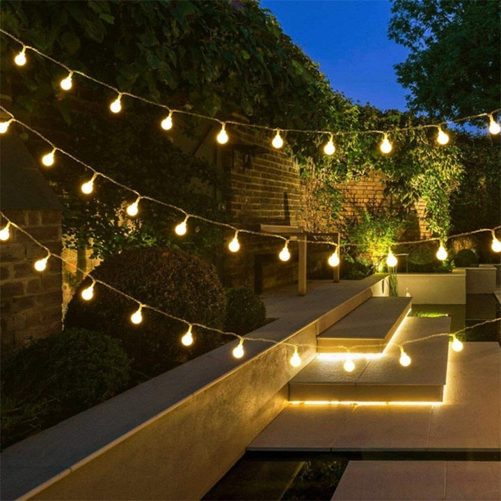 Cherry Ball Fairy String Lights for Patio & Weddings