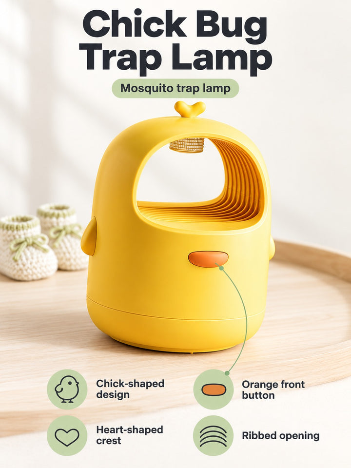 Chick-Shaped Mosquito Trap Lamp for Nursery & Patio