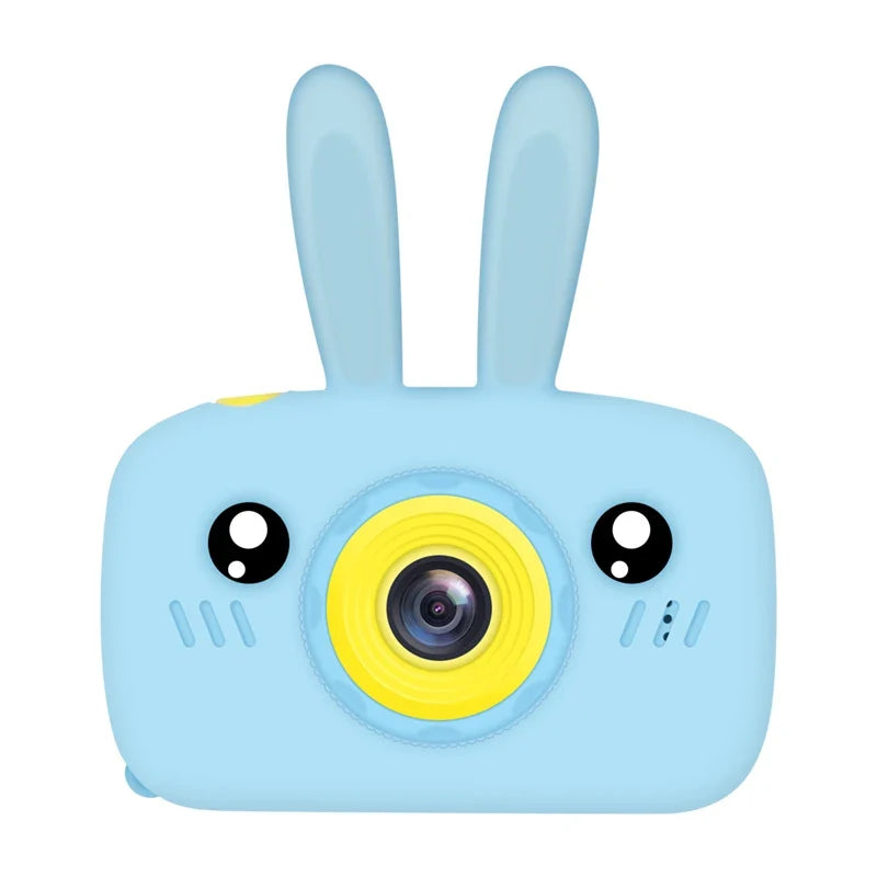 Kids Digital Camera with Cartoon Stickers for Ages 3-10