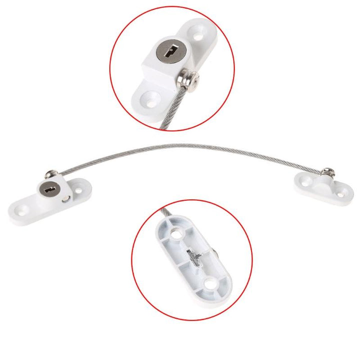 Child Window Restrictor Lock for Safer Window Openings