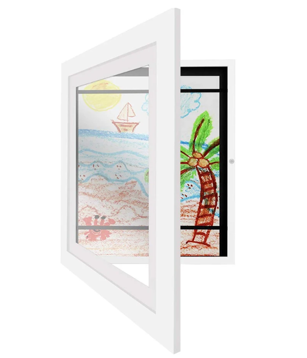 Kids Artwork Display Frame | Magnetic Changeable Front