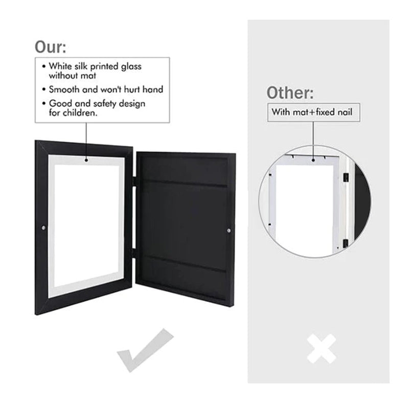 Kids Artwork Display Frame | Magnetic Changeable Front