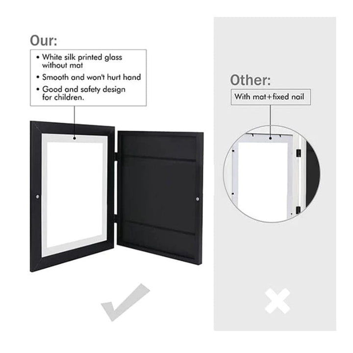 Kids Artwork Display Frame | Magnetic Changeable Front