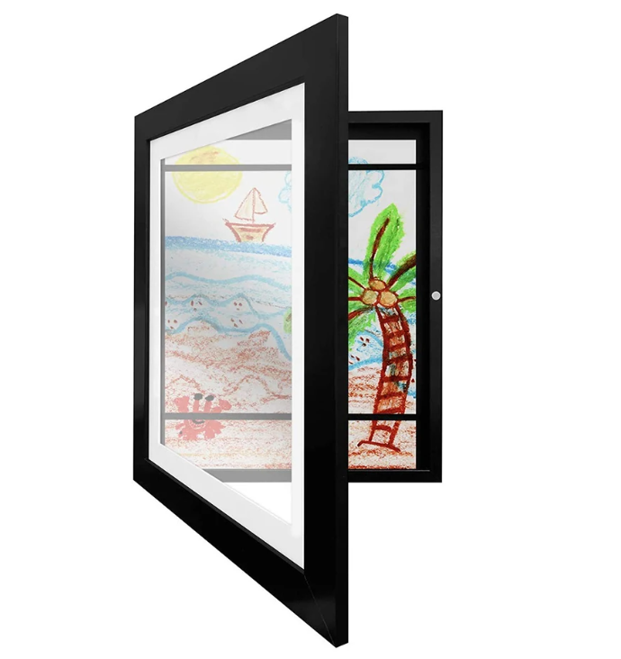 Kids Artwork Display Frame | Magnetic Changeable Front