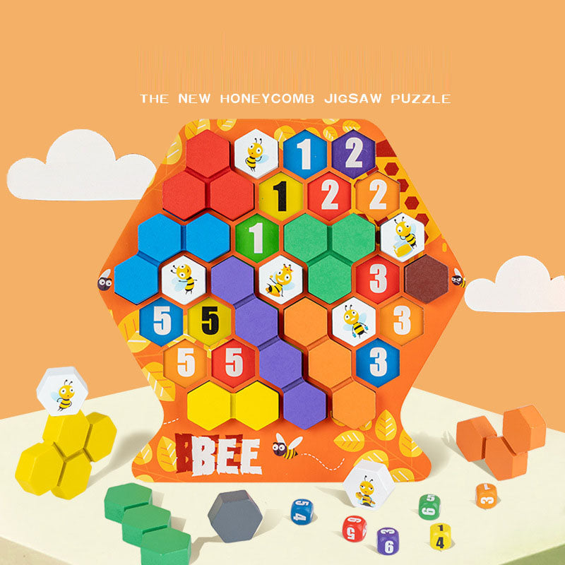Honeycomb Puzzle Game for Spatial Logic and Focus Skills