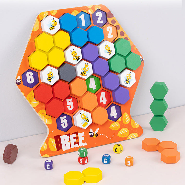 Honeycomb Puzzle Game for Spatial Logic and Focus Skills