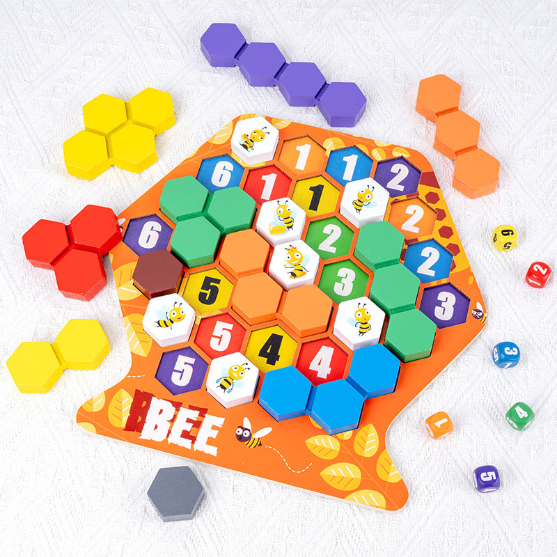 Honeycomb Puzzle Game for Spatial Logic and Focus Skills