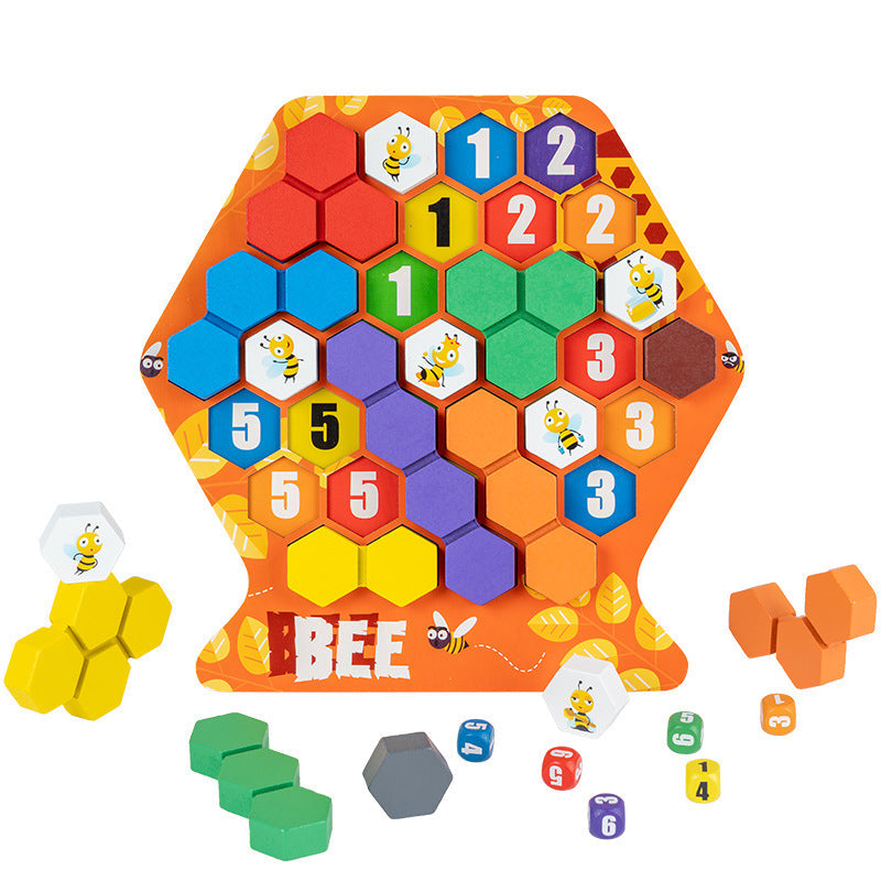 Honeycomb Puzzle Game for Spatial Logic and Focus Skills